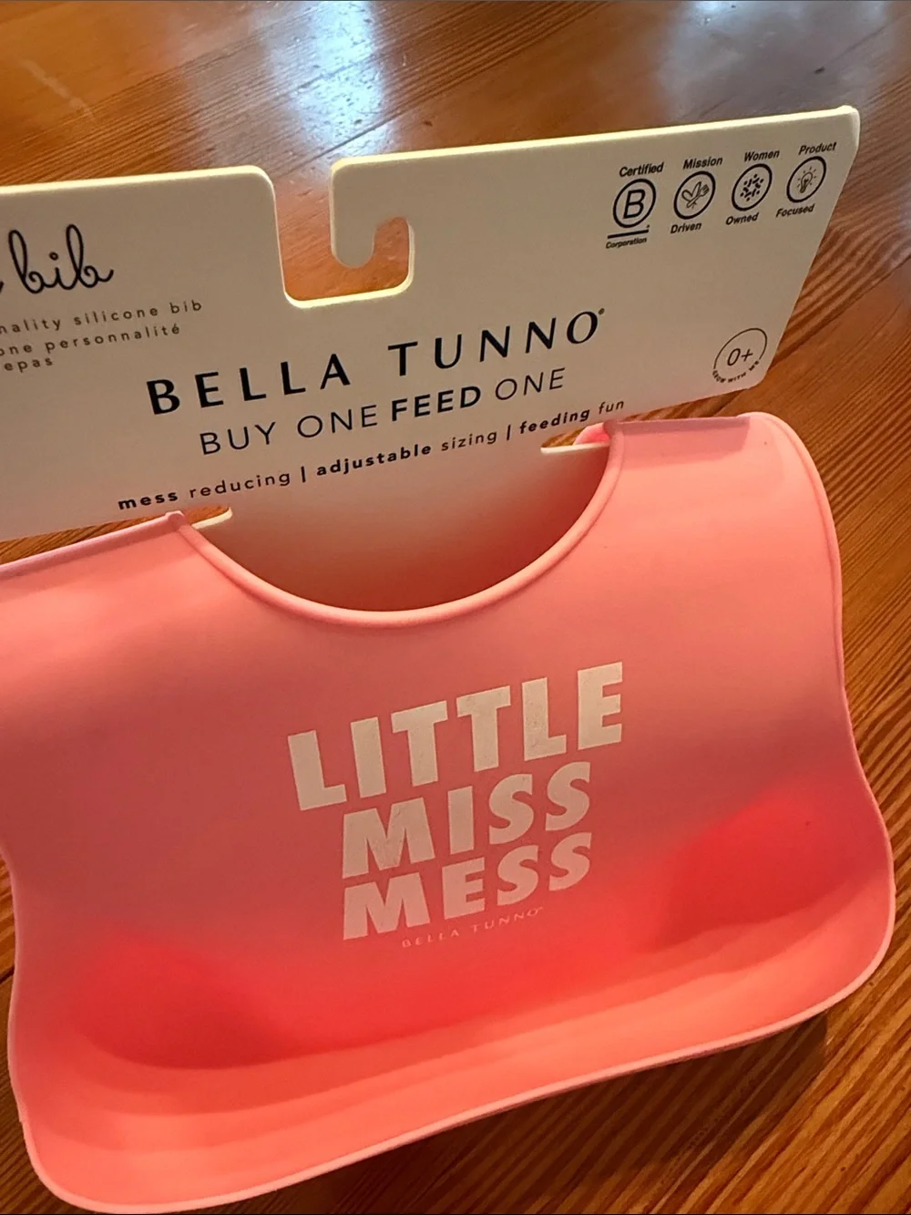 BELLA TUNNO Pink Wonder Bib - 